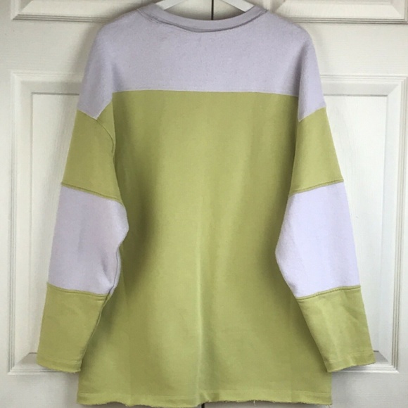 Free People Jordan Pullover Sweater Top Yellow S - Picture 3 of 7